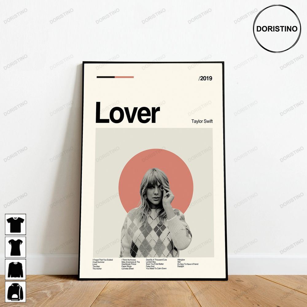 Lover Music Music Album Retro Minimalist Art Vintage Gifts Art Trending Style Poster (No Frame)