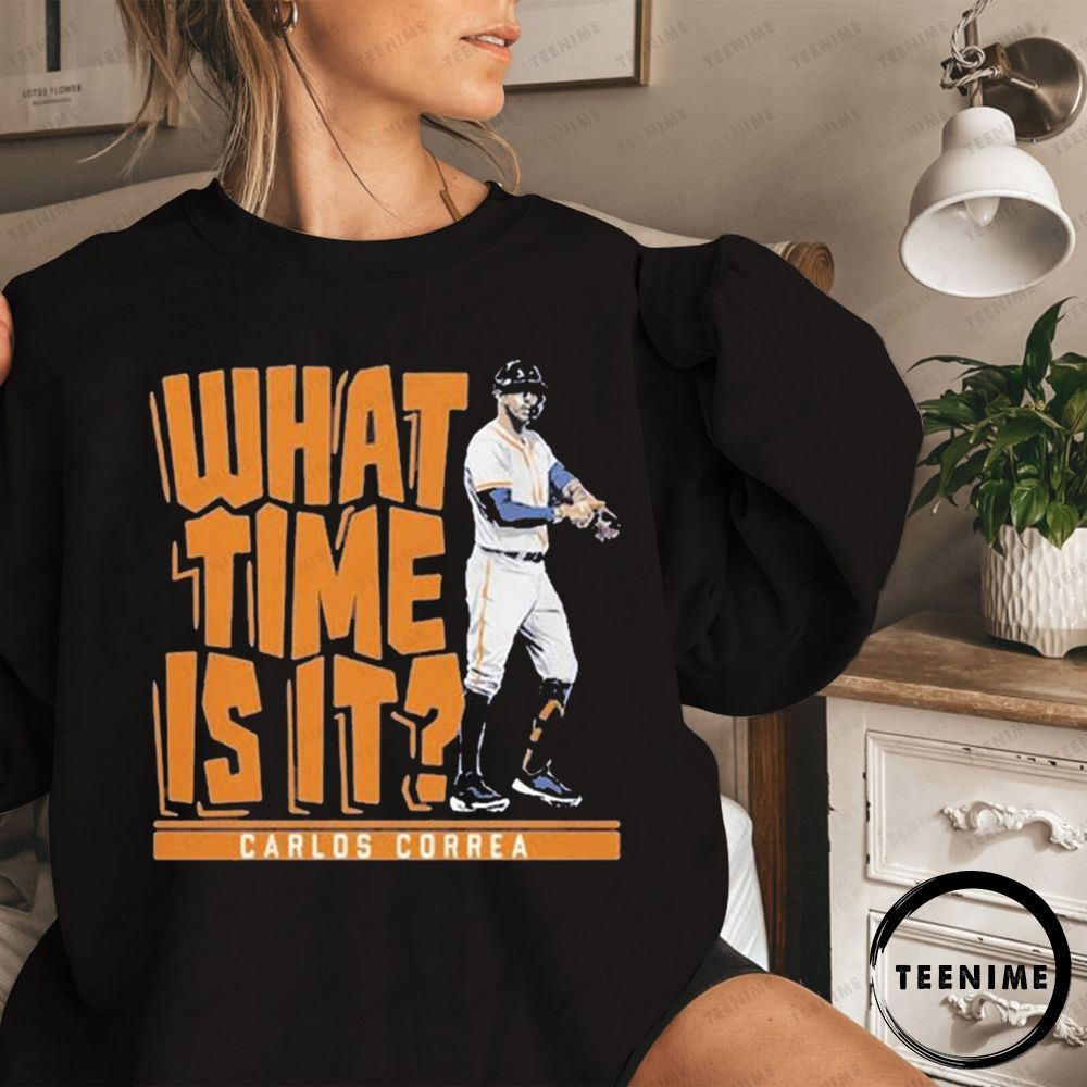 Carlos Correa What Time Is It Houston Astros Awesome T-shirt