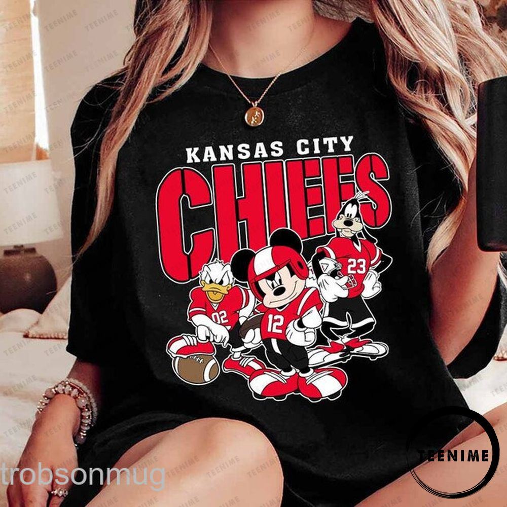 Champion 2023 Mickey Football Team Kansas City Arrowhead Fan Trending Shirt