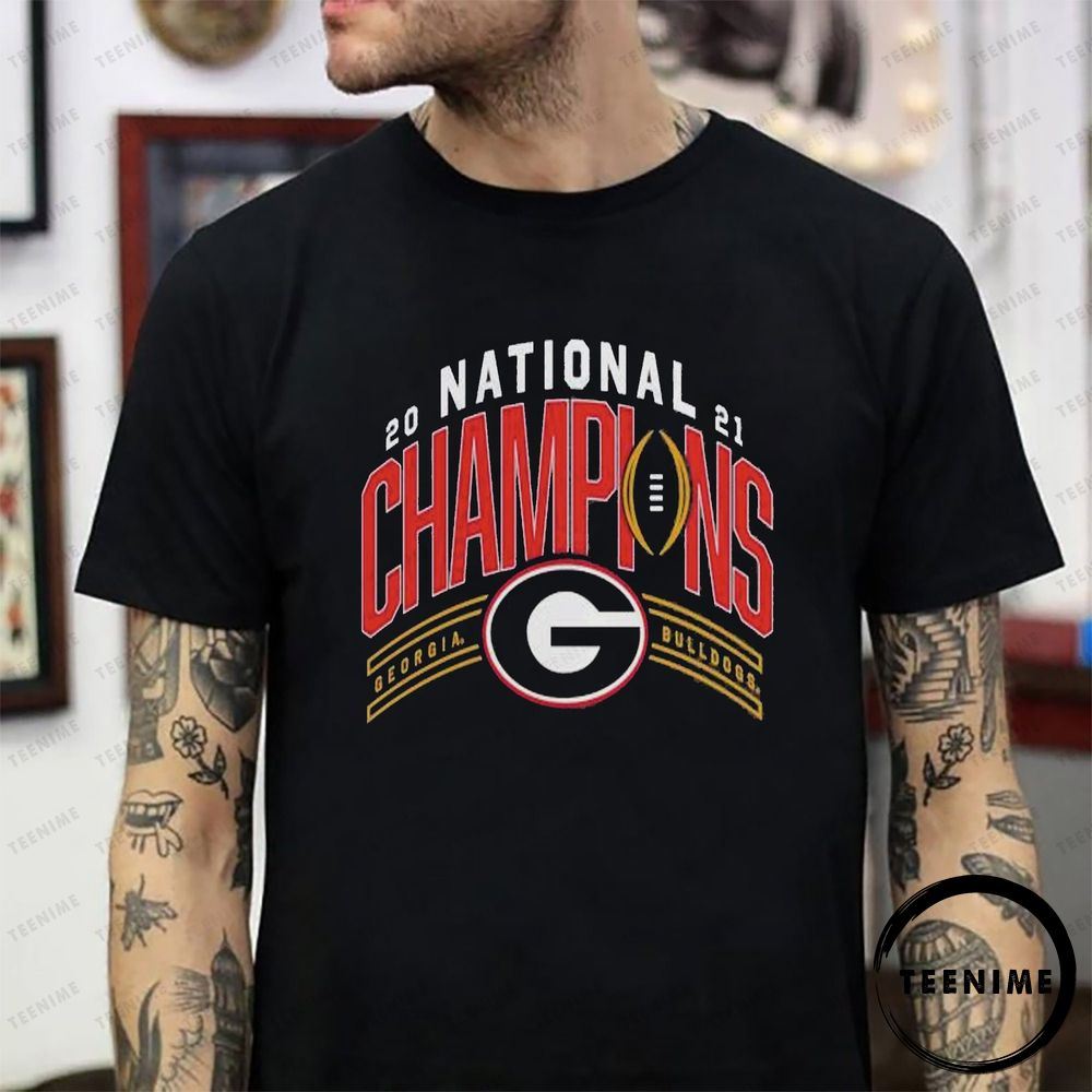 Championships Uga Bulldogs Braves Ncaa National Awesome T-shirt