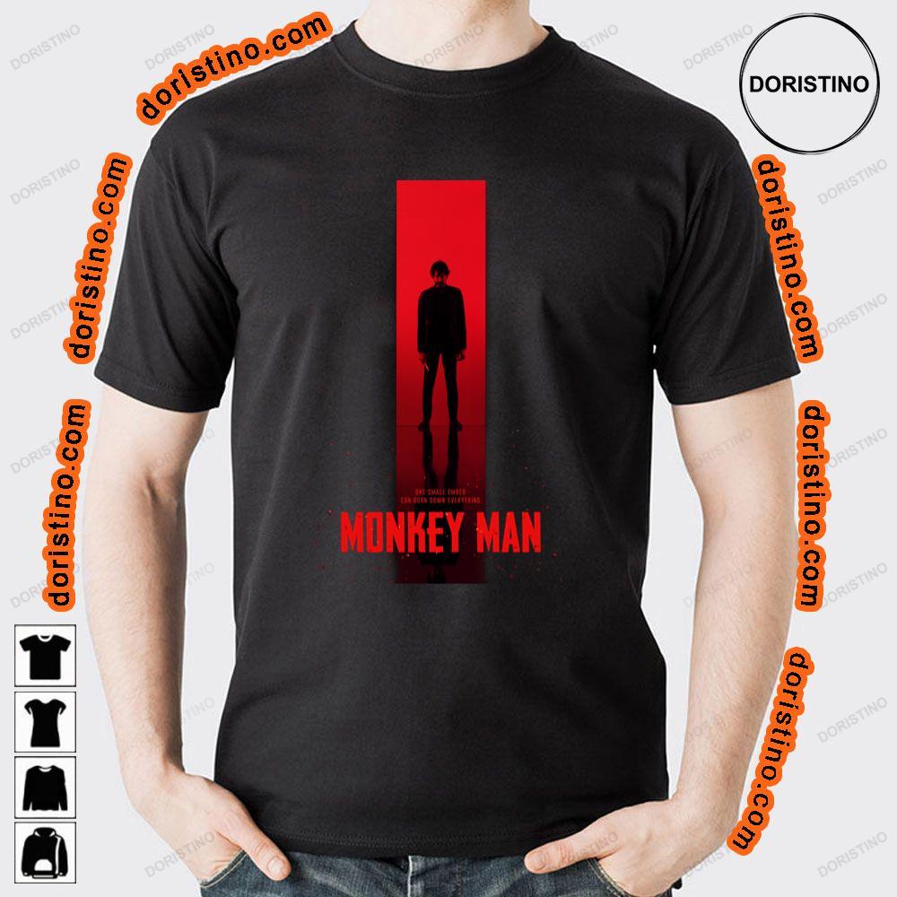 Monkey Man 2024 Tshirt Sweatshirt Hoodie