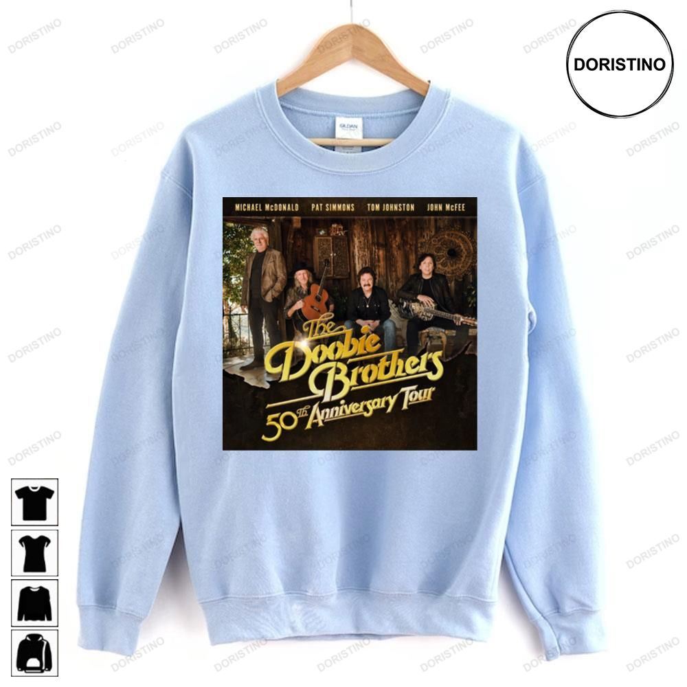 50th Anniversary The Doobie Brothers Awesome Shirts