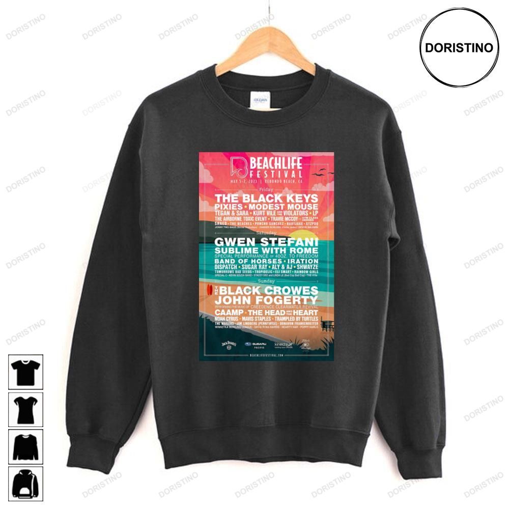Beachlife Festival 2023 Tour Limited Edition T-shirts