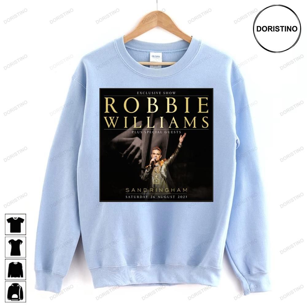 Exclusive Show Robbie Williams 2023 Tour Awesome Shirts