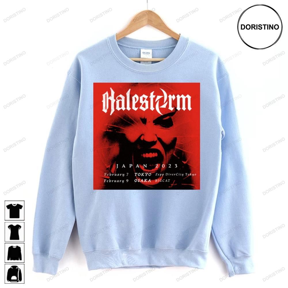 Halestorm Japan 2023 Tour Limited Edition T-shirts