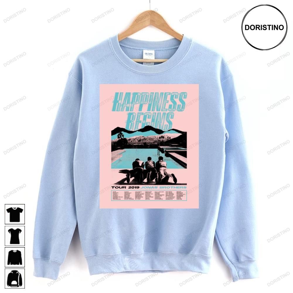 Happiness Begins 2019 Jonas Brothers Awesome Shirts