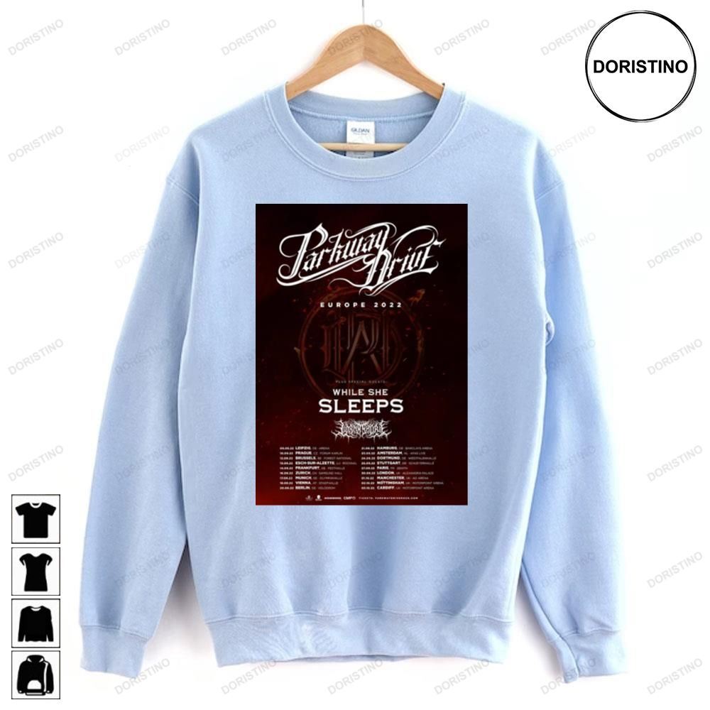 Parkway Drive 2022 Limited Edition T-shirts