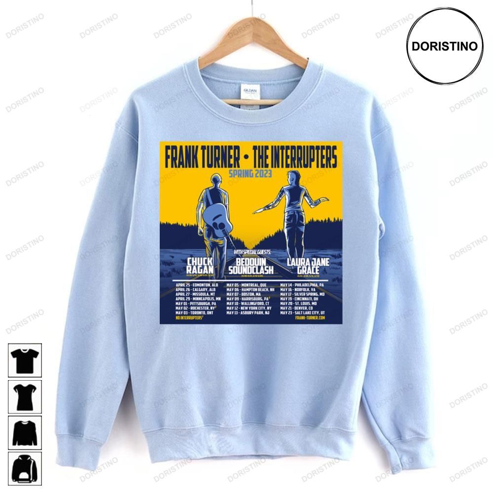 The Interrupters Spring Frank Turner Awesome Shirts