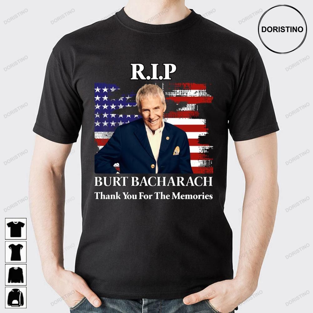 Rip Burt Thank You Bacharach For Memories Limited Edition T-shirts