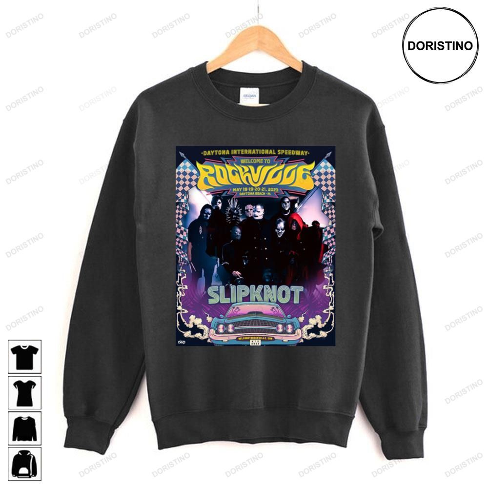 Slipknot Welcome To Rockville 2023 Tour Awesome Shirts