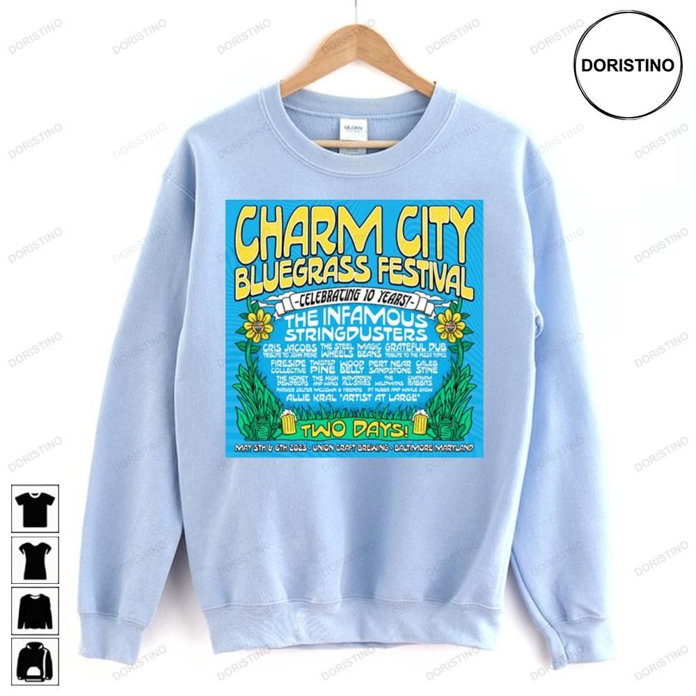 Charm city bluegrass festival 2023 tour Limited Edition T shirts