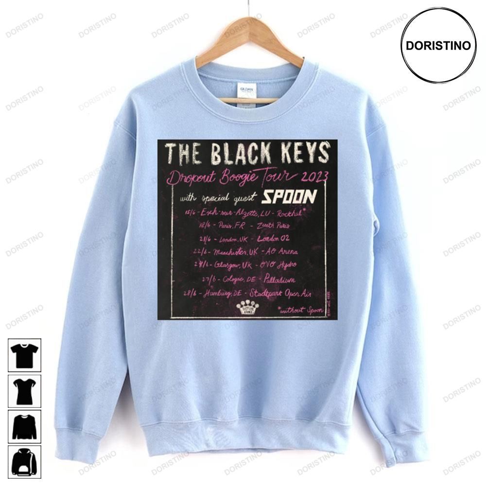 Dropout boogie 2023 tour the black keys Awesome Shirts