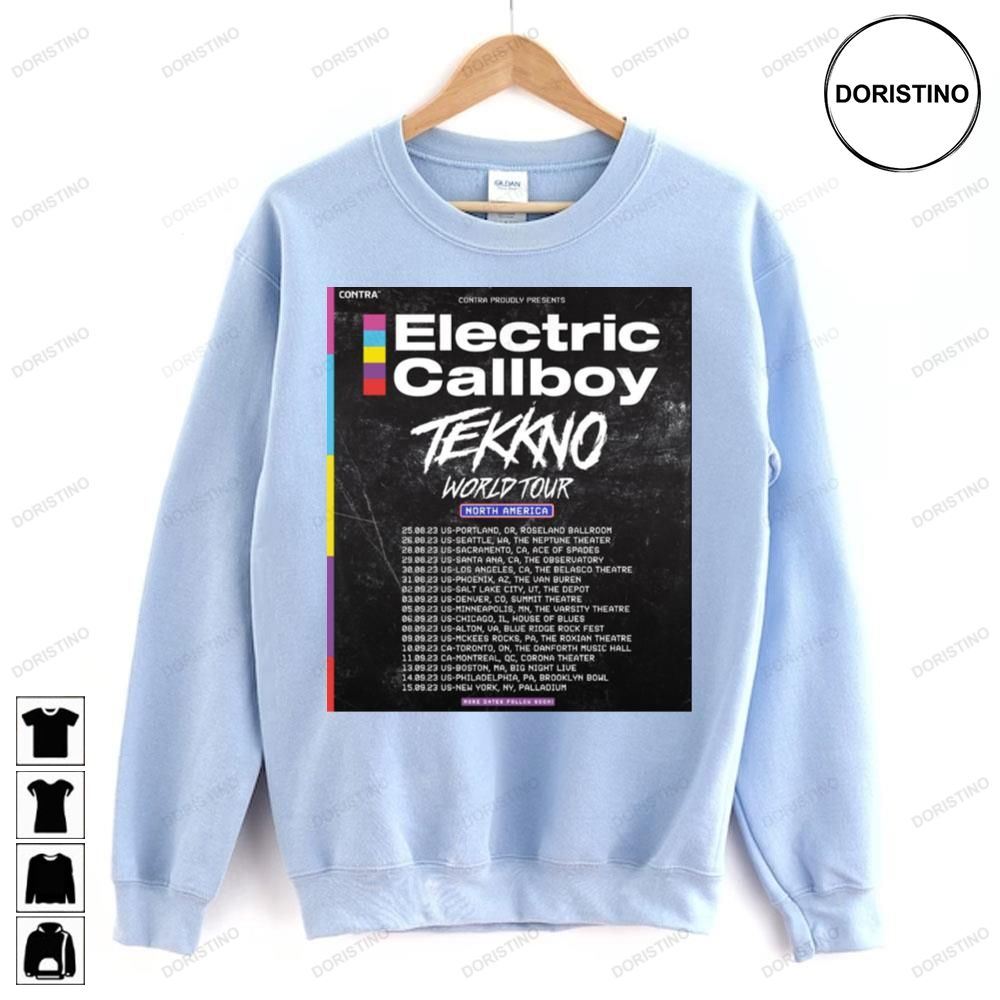 Electric callboy tekkno world north america Trending Style