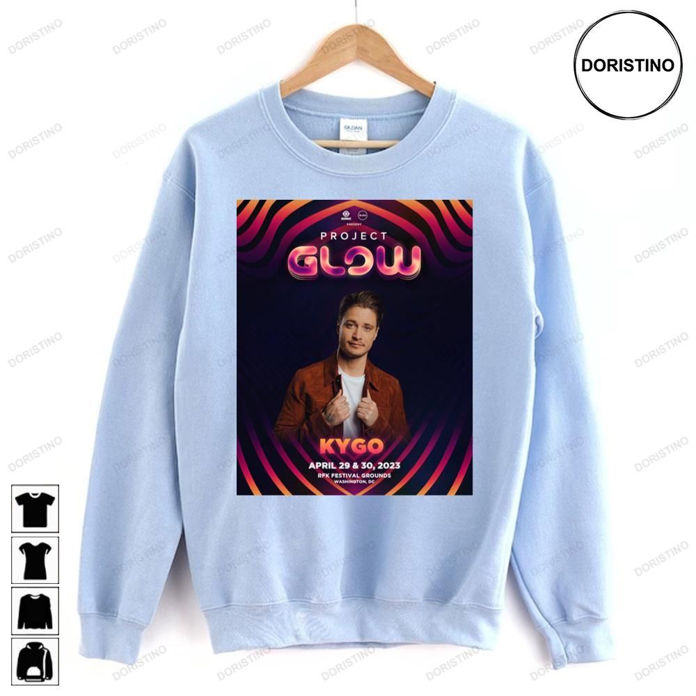 Kygo Project Glow 2023 Tour Limited Edition T-shirts