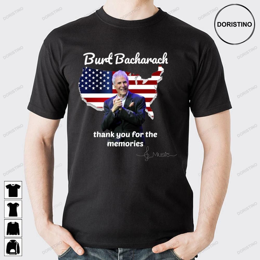 Thank You For The Memories 1928 2023 Burt Bacharach Awesome Shirts