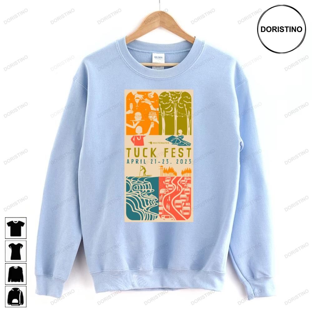 Whitewater Tuck Fest 2023 Tour Limited Edition T-shirts