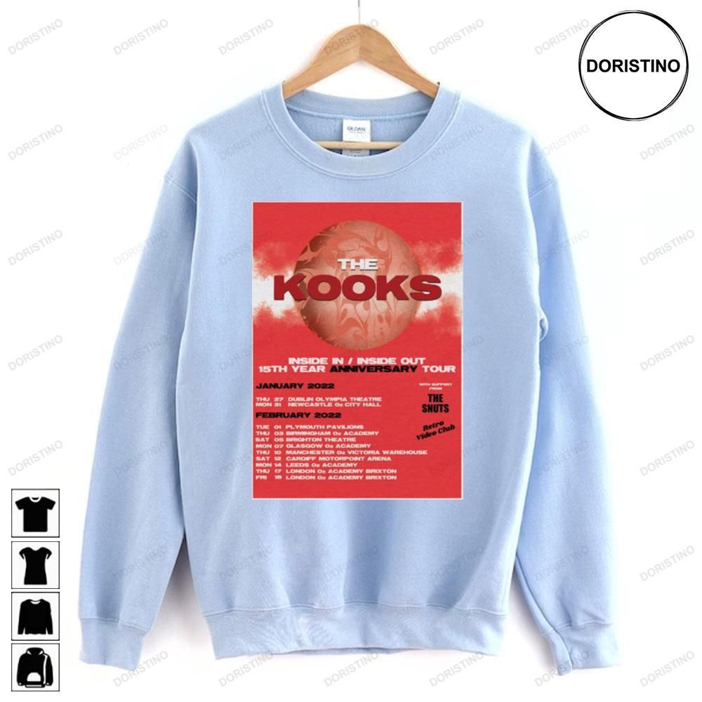 Inside In Inside Out 15th Anniversary The Kooks Awesome Shirts