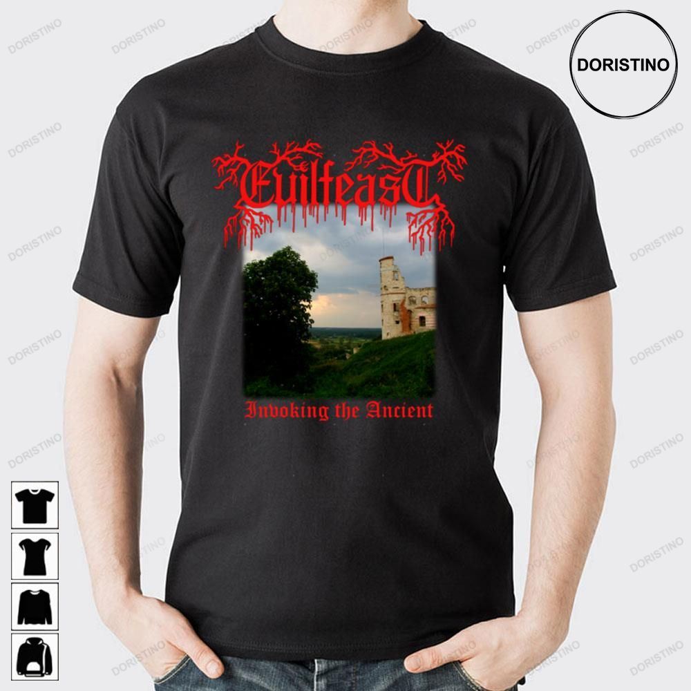 Invoking The Ancient Evilfeast Limited Edition T-shirts