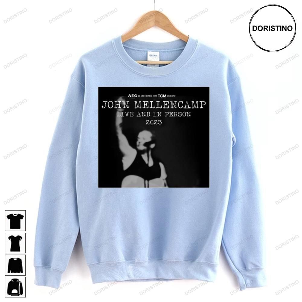 John Mellencamp Live And In Person Limited Edition T-shirts