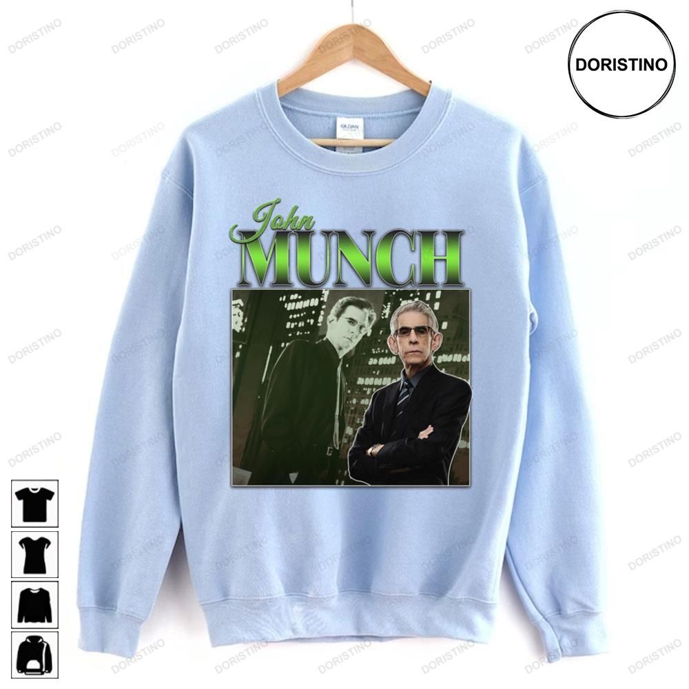 John Munch 90s Inspivintage Homage Limited Edition T-shirts