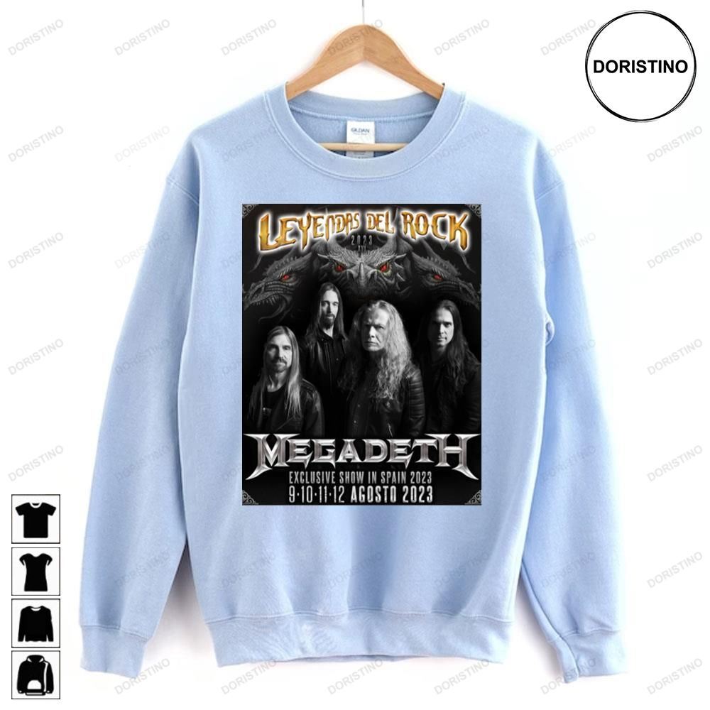 Leyendas Del Rock Megadeth Limited Edition T-shirts
