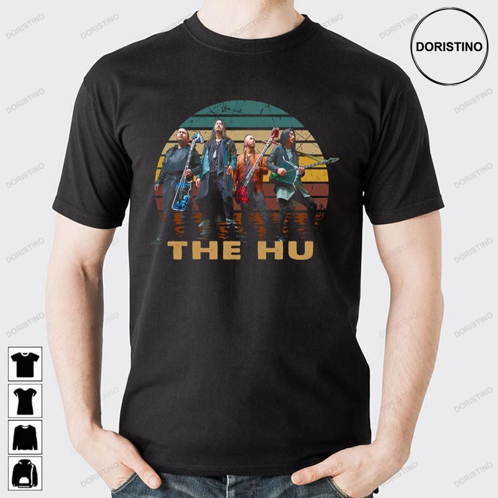 Members The Hu Rock Mongolia Awesome Shirts