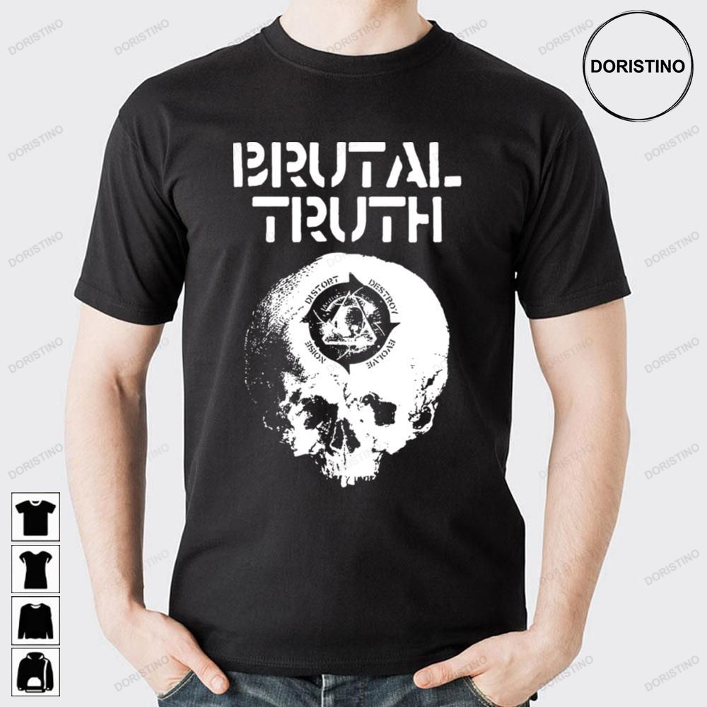 Death Skull Brutal Truth Trending Style