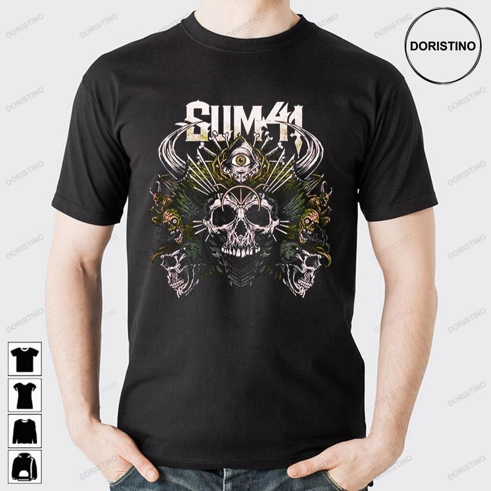 Eyes Skull Sum 41 Awesome Shirts