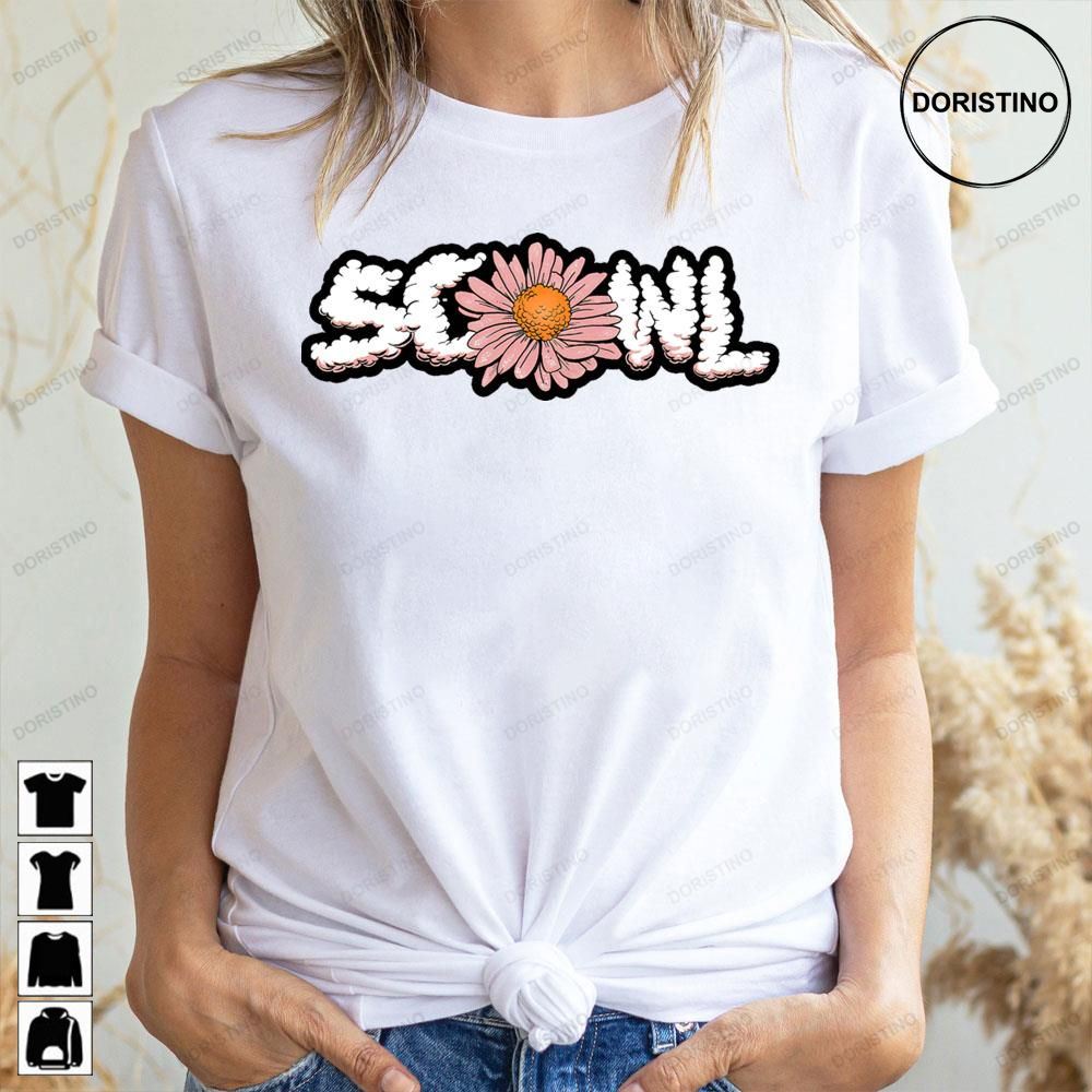 Flower Lettering Scowl Limited Edition T-shirts