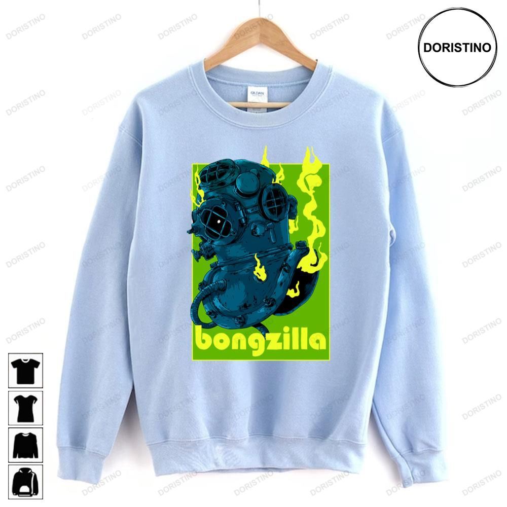 Green Bongzilla Limited Edition T-shirts