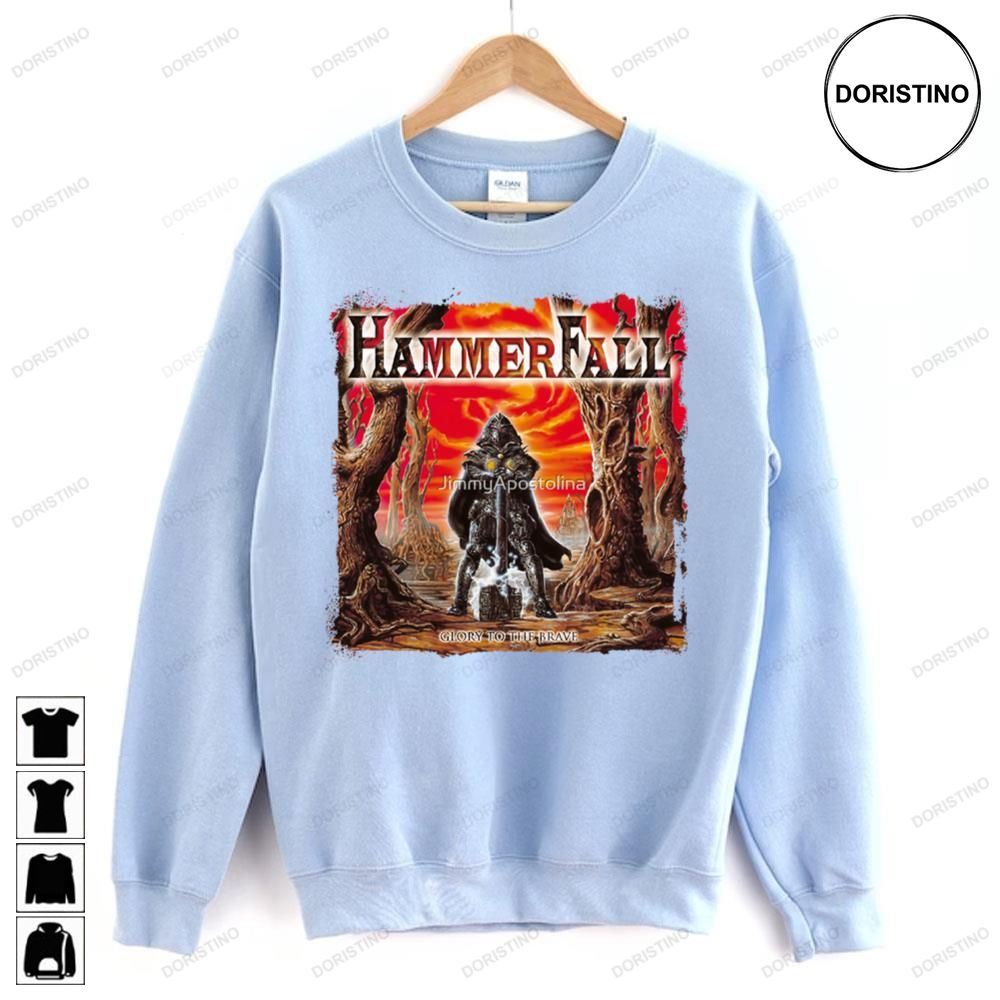 Hammerfall Glory To The Brave Limited Edition T-shirts