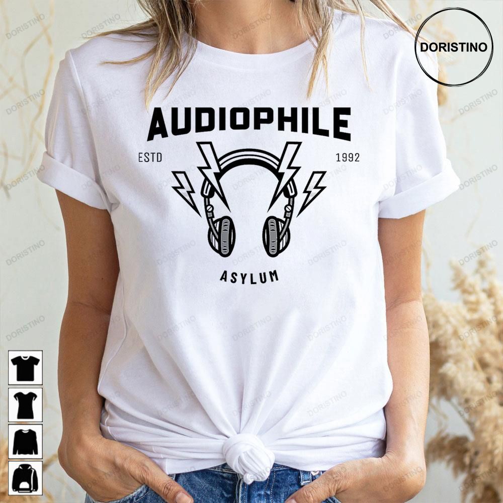 Headphones Audiophile Asylum Awesome Shirts