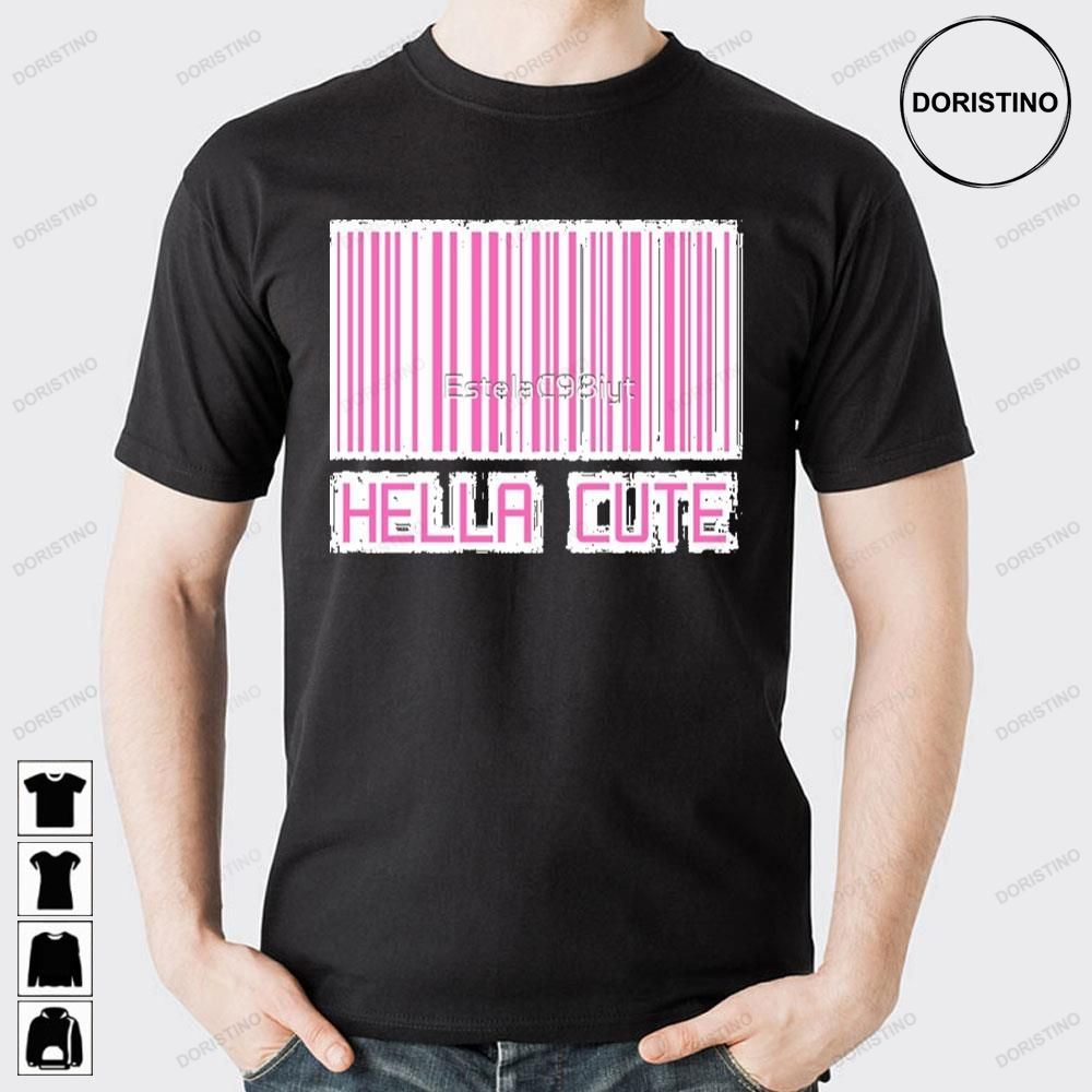 Hella Cute Barcode Awesome Shirts