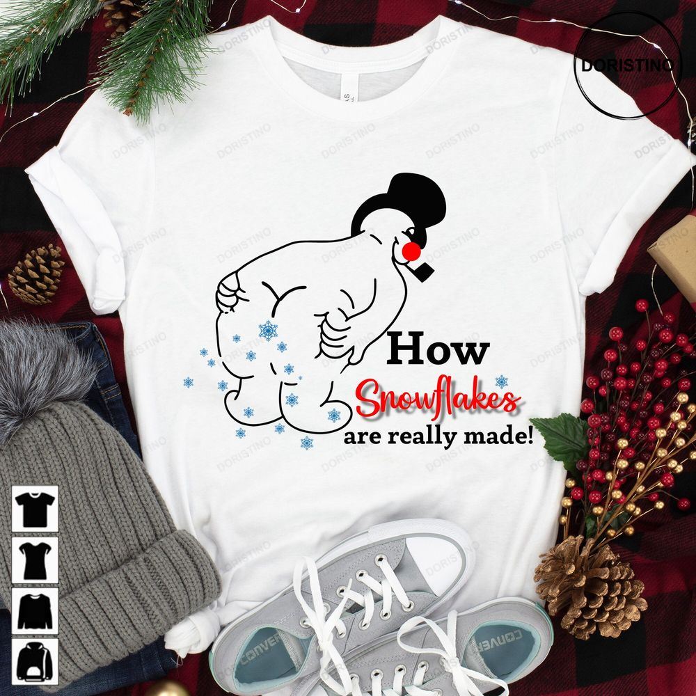 How Snowflake Are Really Made Funny Snowman Funny Trending Style
