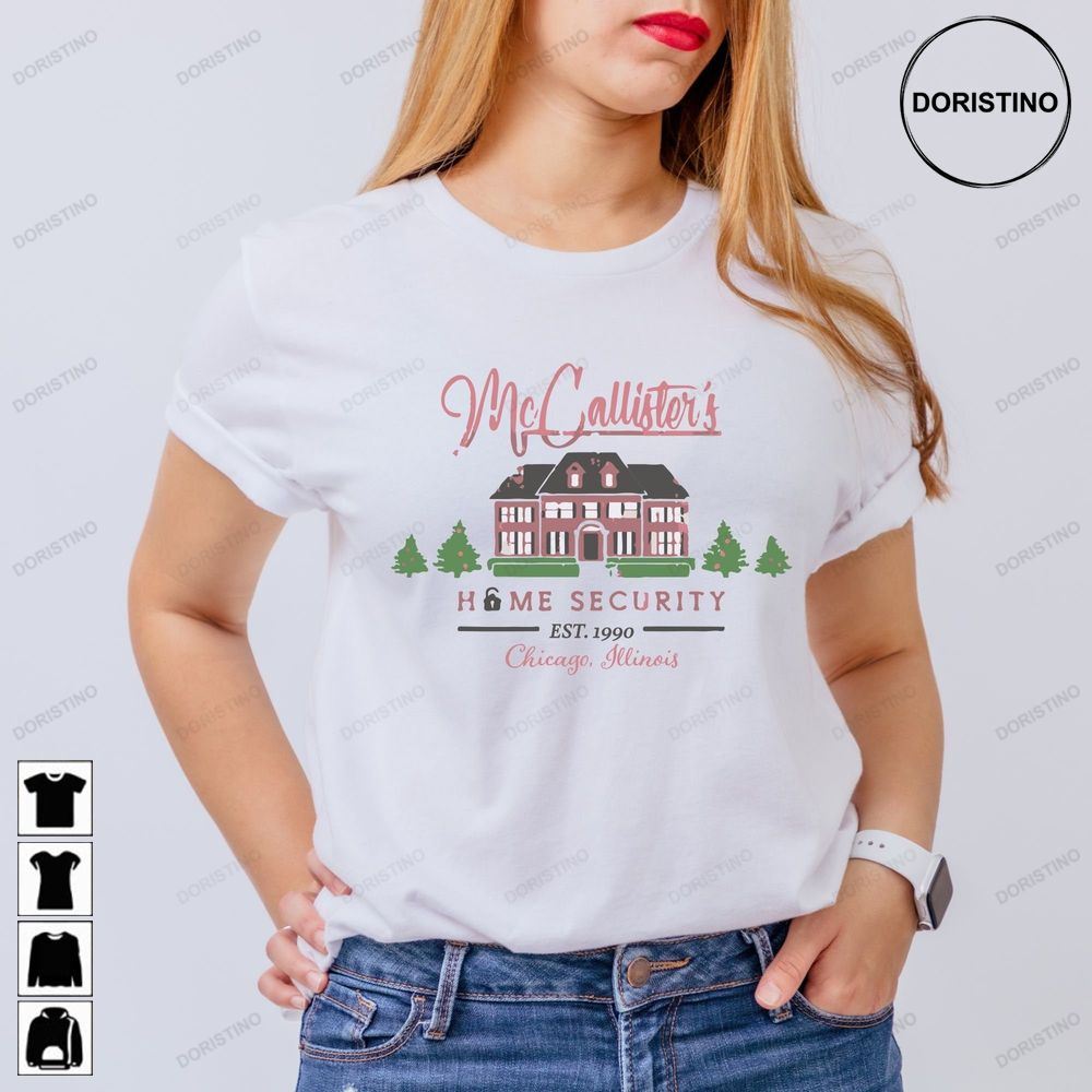 Mccallister Christmas Home Security Christmas Limited Edition T-shirts