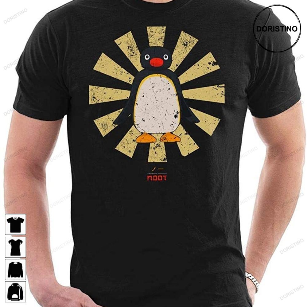 Noot Penguin Retro Cartoon Mens Fun Comedy Awesome Shirts