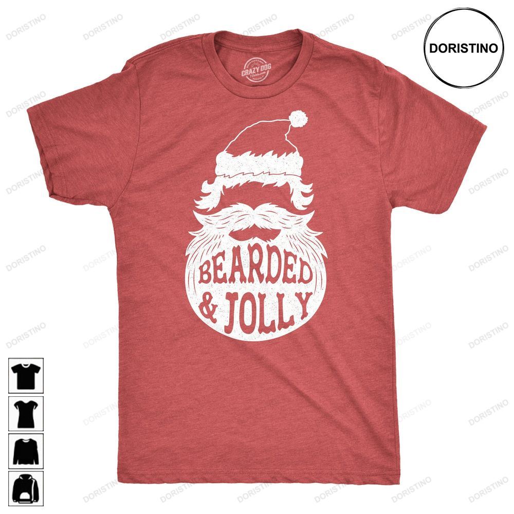 Santa Face Christmas Christmas Man Bearded And Limited Edition T-shirts