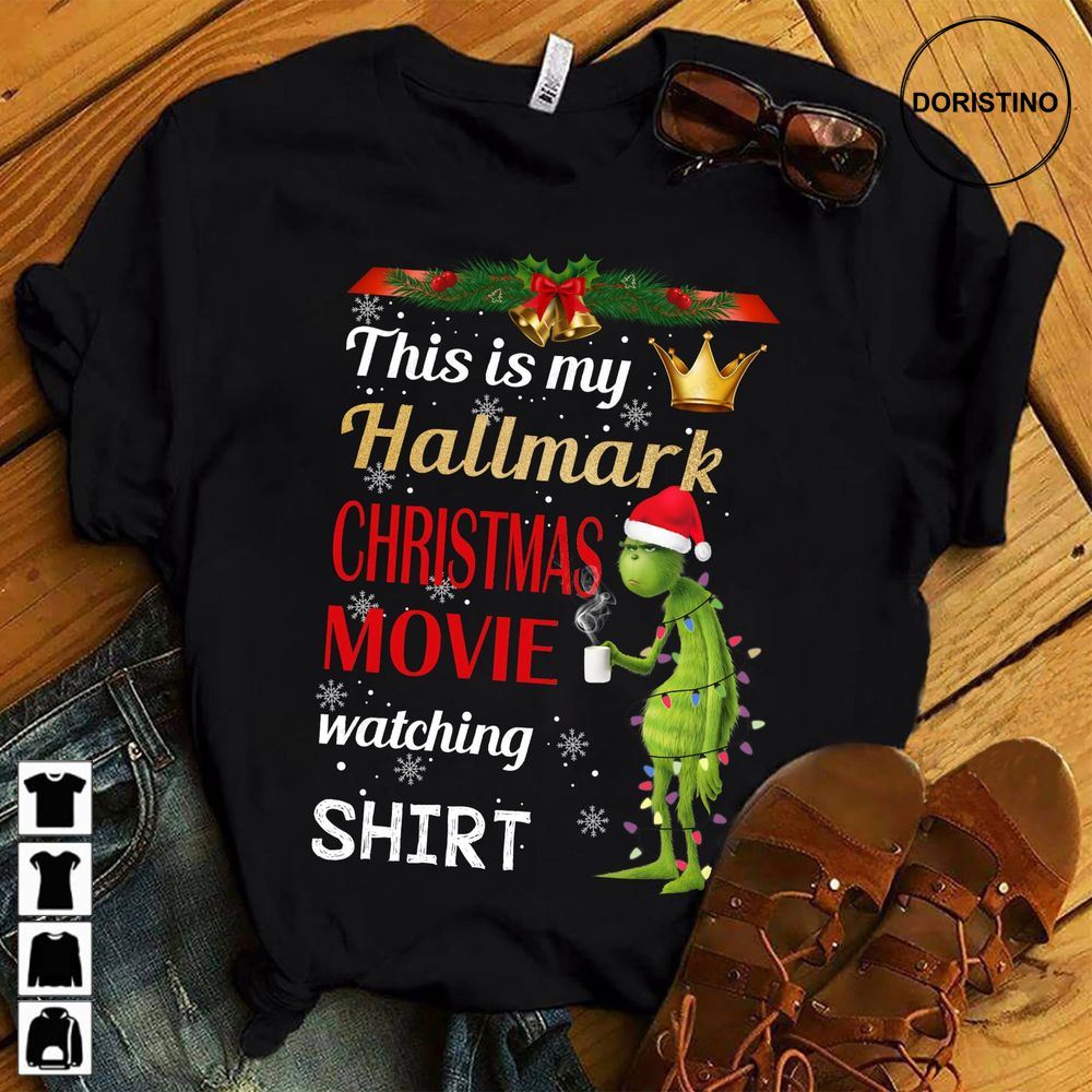 This Is My Hallmark Movie Christmas Funny Christmas Limited Edition T-shirts