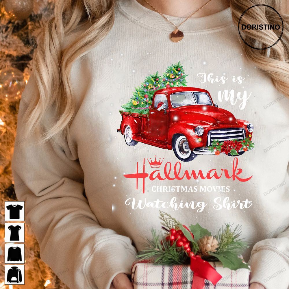 This Is My Movie Watching Hallmark Christmas Awesome Shirts