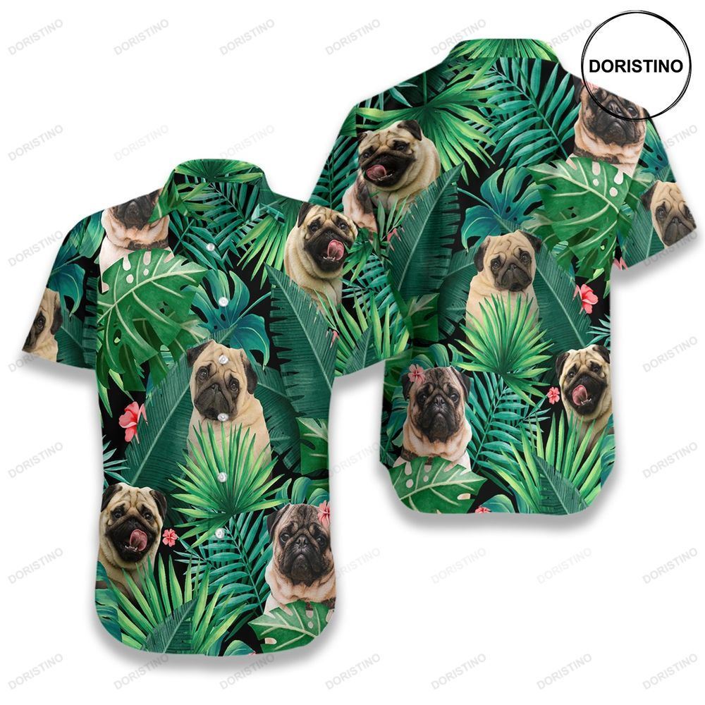 Tropical Pug Limited Edition Hawaiian Shirt