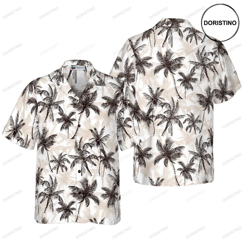 Tropical Vintage Palm Tree Awesome Hawaiian Shirt