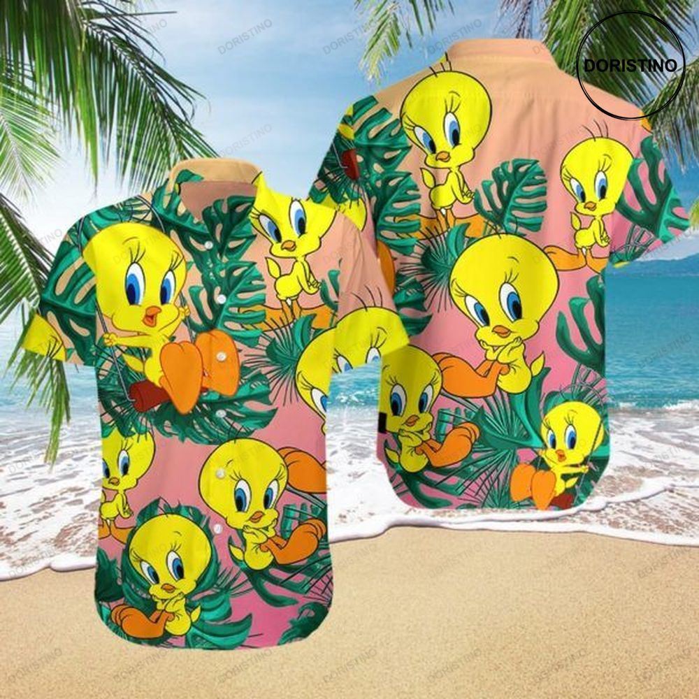 Tweety Bird Awesome Hawaiian Shirt