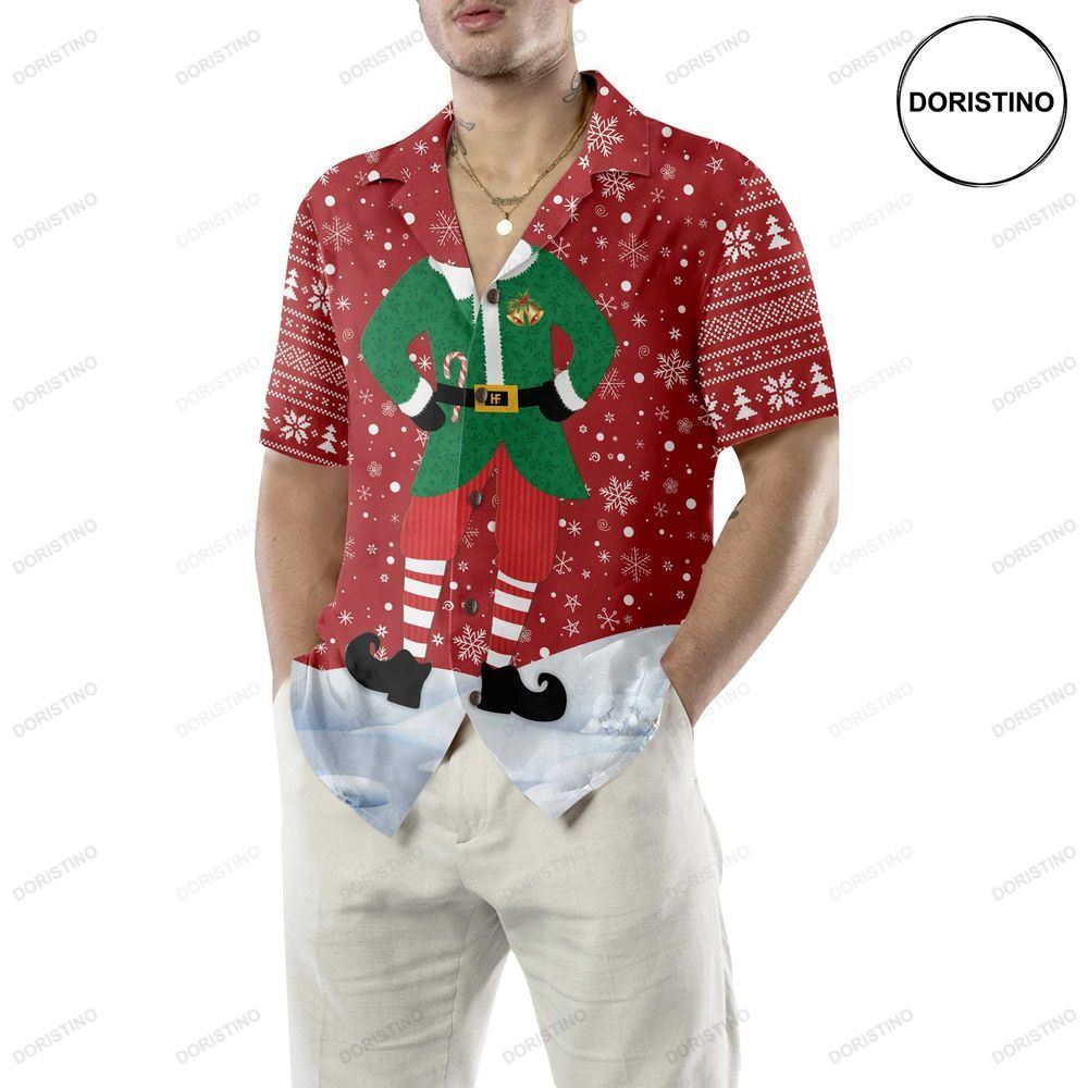 Unique Christmas Elf Costume Design Funny Elf Christmas Best Xmas Gift Idea Limited Edition Hawaiian Shirt