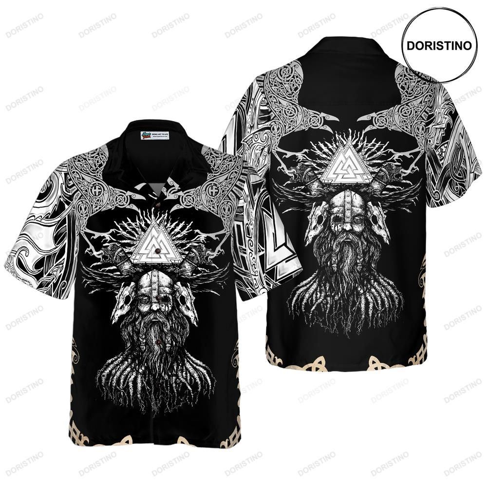 Viking Odin Hawaiian Shirt