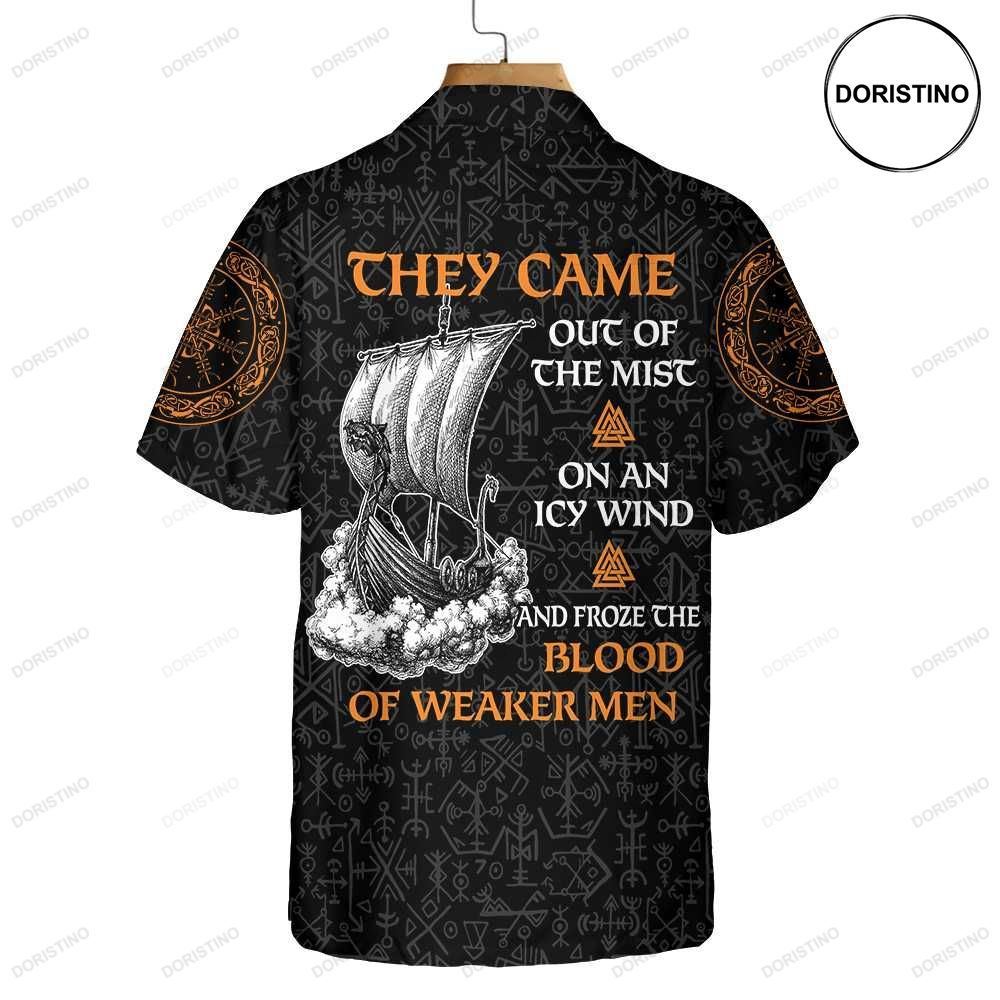 Viking They Came Out Of The Mist Viking Viking And Women Hawaiian Shirt