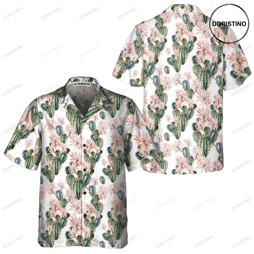 Watercolor Cactus Pattern Cactus Unique Cactus For Men And Women Best Cactus Gi Awesome Hawaiian Shirt