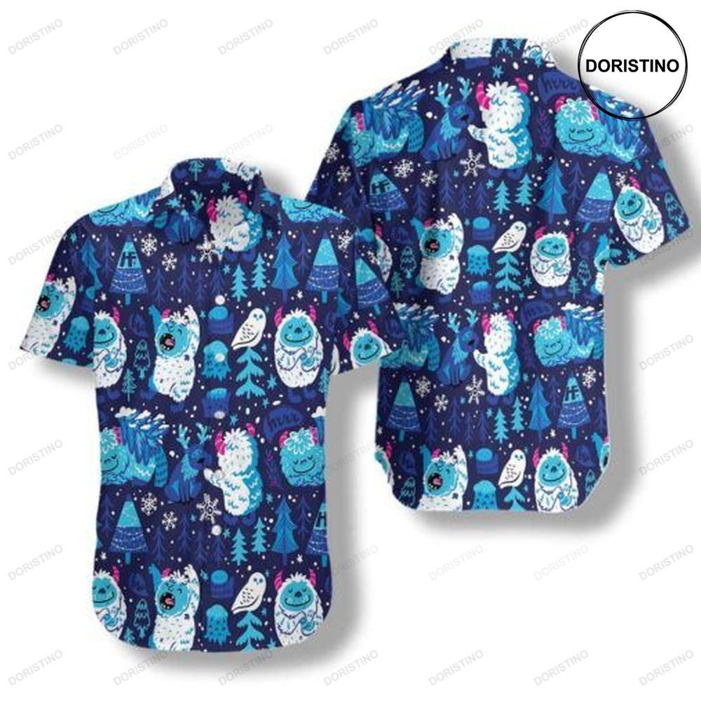 White Bigfoots Hawaii Limited Edition Hawaiian Shirt