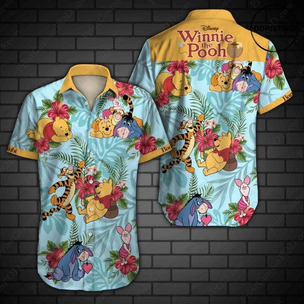Winnie The Pooh Awesome Hawaiian Shirt