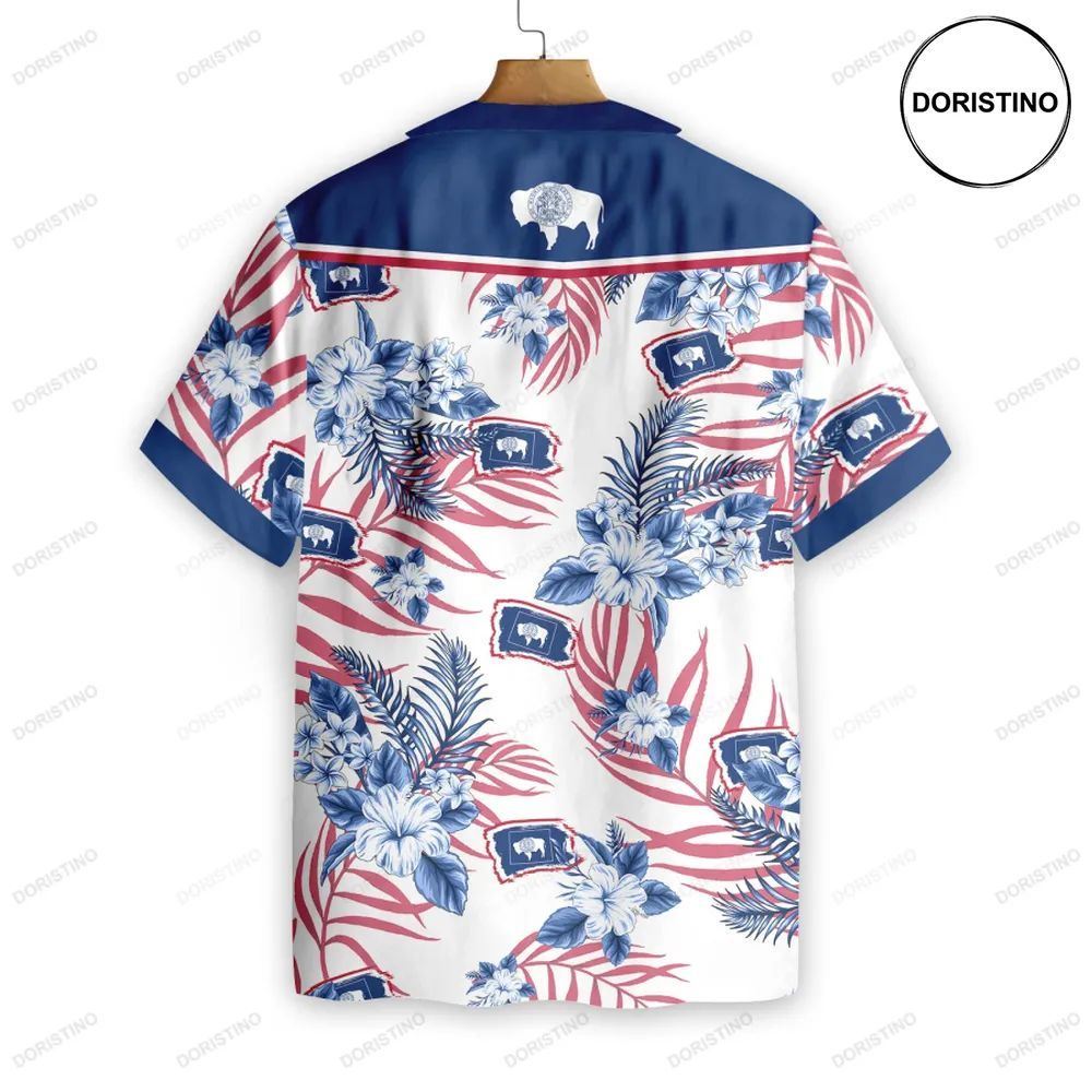 Wyoming Proud Awesome Hawaiian Shirt