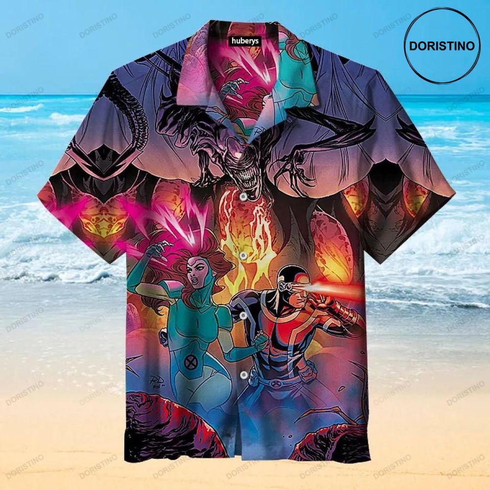 Xmen Avenger Heroes Vintage Summer Limited Edition Hawaiian Shirt